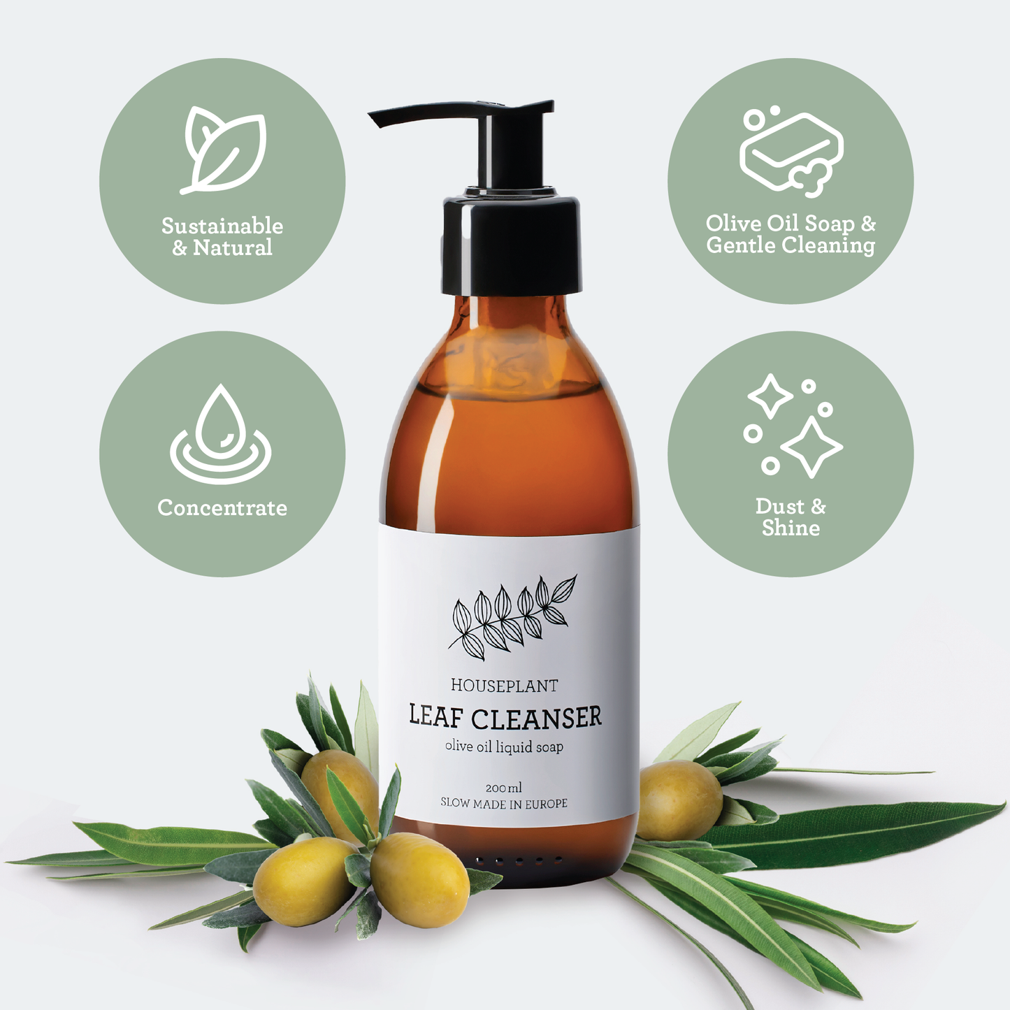 Set de Regalo Generosa Plant Spa - Protección y Limpieza de Plantas | Kit de aceite de neem de 50 ml y jabón para plantas de 200 ml | Regalo ecológico para principiantes y amantes de las plantas de interior